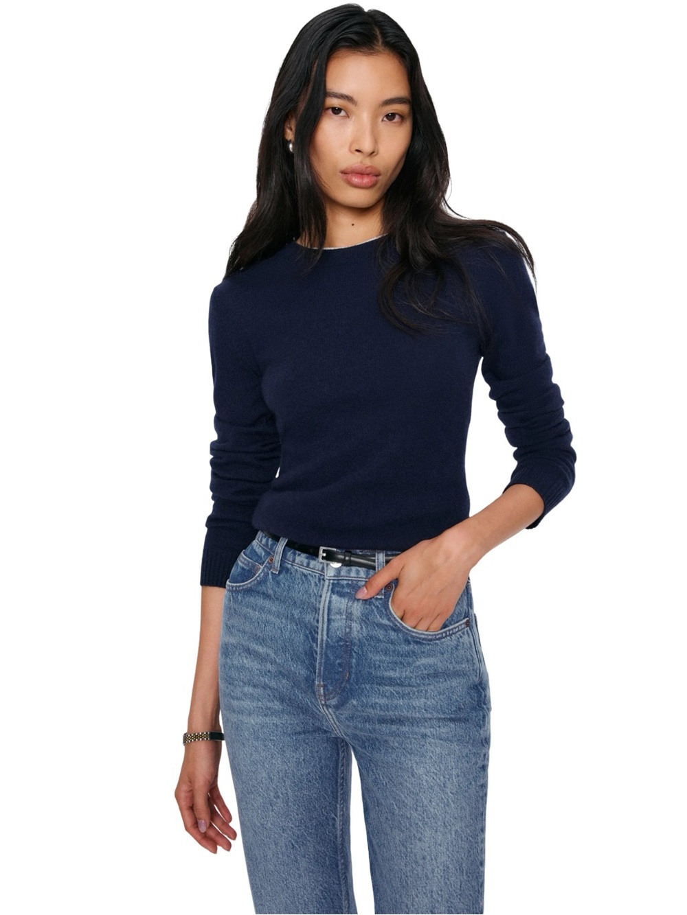 Reformation Cynthia High Rise Straight Jeans Colorado Wash Sustainable Denim - Picture 3 of 14